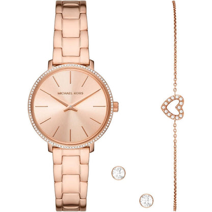 MICHAEL KORS Mod. PYPER Special Pack (watch-bracelet-earrings) WATCHES
